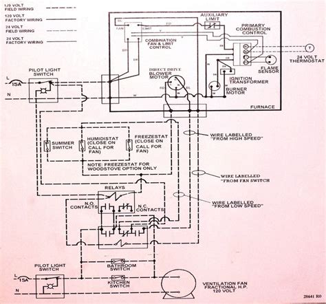 older wesco furnace wiring diagram 